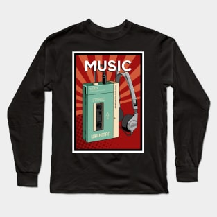 Walkman Long Sleeve T-Shirt